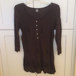 Language Brown Tunic